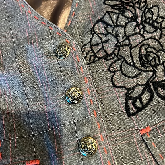 RAW 7 beautiful rare vest size M but fits more like Small - Picture 3 of 10